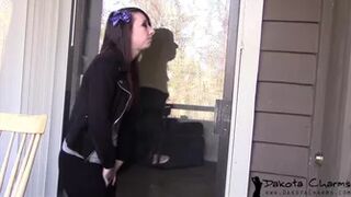Dakotacharmsxxx - Locked out pee desperation
