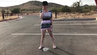 Nikki Sequoia - Outdoor Pee Compilation