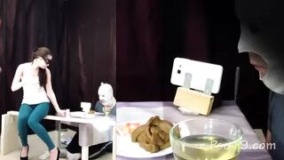 MilanaSmelly - 2 mistresses cooked a delicious shit breakfast for a slave