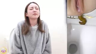 DLSL-622 10 Breaking through constipation: a woman who stays in the toilet and defecates with all her might