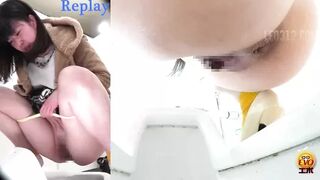 DLEE-288 [#1] Beautiful farting and pooping agony captured on hidden camera. Girls filled with gas aggressively releasing their flatulence feces
