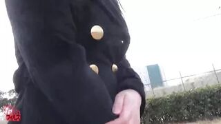 DLFF-042 05 Come with me if you want to watch me urinating Women peeing outdoors for the guy with camera