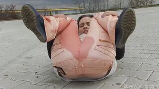 Ally Style - Peach pants