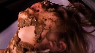 Fetidistrojp - Smelling her own shit while she get stimulated!