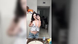 frenchava - strong pee in my beachy girl outfit