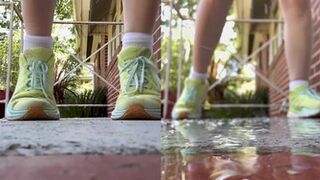 SindriSquirts - Been running around with the tiny demon, holding my piss the whole..