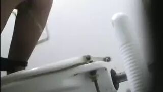 two wives spied from behind