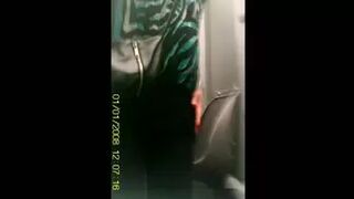 installed spycam in a biotoilet