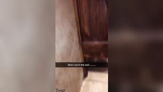girl pissing on the floor
