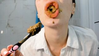 OksiLove - let’s brush my teeth with poop paste
