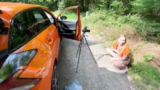 Emma Wolf - Completely Spontaneous After Shooting - Anal Creampie Farted Out