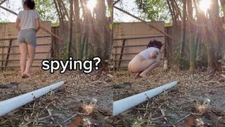 mazzykiti - Beautiful day to be peeing outdoors