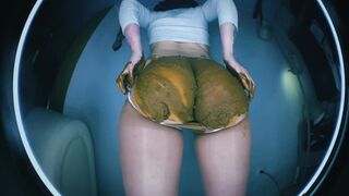 DirtyBetty - !Sniff This! Scat Pantyhose
