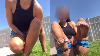 littlethicklily - I just got my toes done and wanted to show you how pretty they look