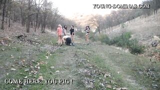 Taking the Toilet Slave out for a Walk Part 6