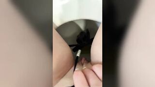 wetariel - first toilet pee this morning
