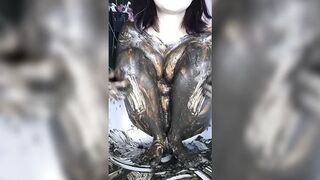 poogirla - diarrhea smearing orgazm