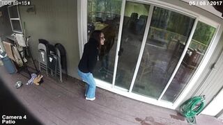 Wetting on Security Camera