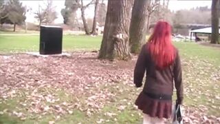 Sneaky Public Peeing