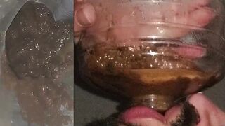 SSBBW Queen Siya - Poop flakes & long ass pee same time