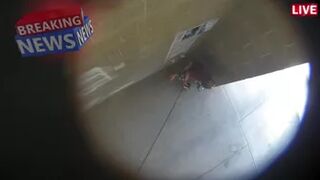 Girl Peeing at Car Wash