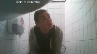 Hidden Camera in Student Toilet - 4
