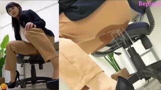 DLEE-487 03 Secretly Filmed, Office Lady's Humiliation and Incontinence in a Workplace Harassing Environment