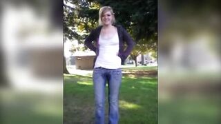 Mikki Wets Her Pants in Public